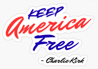 Keep America Free - CK Sticker